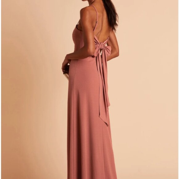 Birdy Grey "Benny" Crepe Desert Rose Maxi Dress - Picture 1 of 5